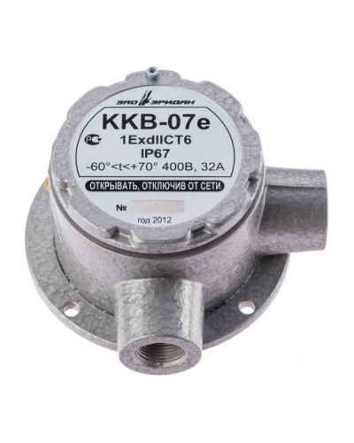 ККВ-07е-Ех-А-Р1-У-БК1, КВМ15+КВМ15. Коробка коммутационная взрывозащищенная угловая. Эридан в Саратове