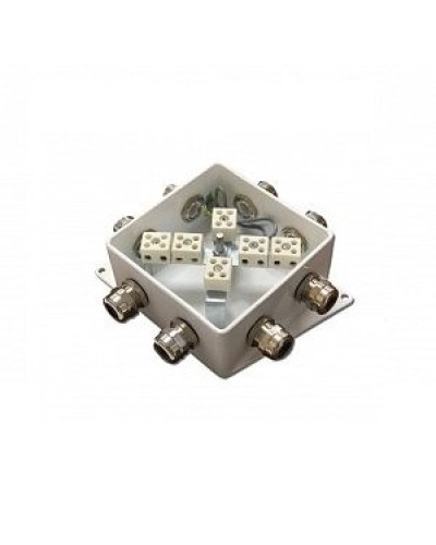 КМ-О (12к*10,0)-IP66-120х120, три ввода: Коробка монтажная огнестойкая в Саратове