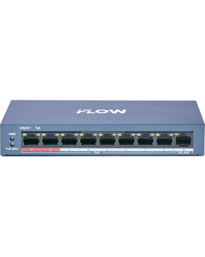 F-SW-EU209POE-V/L. Сетевой PoE коммутатор. i-FLOW в Саратове