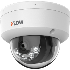 F-IC-2422C2MS(4мм). Бюджетная IP-видеокамера купольная. i-FLOW