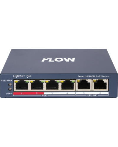 F-SW-EM206POE-VM. Коммутатор с POE. i-FLOW в Саратове