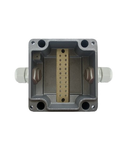 МКС Мороз, 2ВК, с датчиком вскрытия корпуса (тампером), IP66/IP68. Коробка коммутационная металлическая. Магнито-Контакт в Саратове