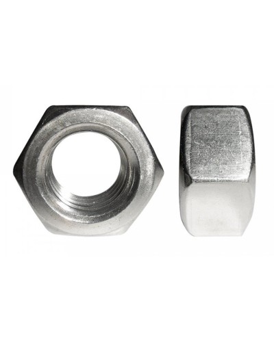 Гайка шестигранная нержавеющая (А2) M8 (DIN 934) (500 шт) (PR08.7456). Гайка шестигранная нержавеющая (А2). Промрукав в Саратове