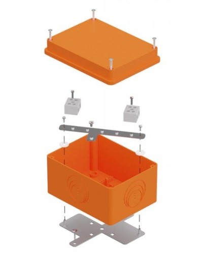 Коробка огнестойкая 150х110х90 E15-E120 для о/п (40-0351-FR10.0-4). Коробка огнестойкая для открытой установки. Промрукав в Саратове