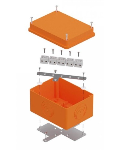 Коробка огнестойкая 150х110х90 E15-E120 для о/п (40-0351-FR1.5-10). Коробка огнестойкая для открытой установки. Промрукав в Саратове