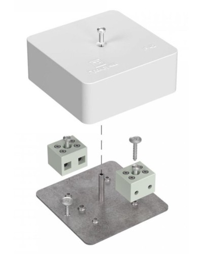 Коробка огнестойкая 75х75х30 (40-0450-FR1.5-4). Коробка огнестойкая для открытой установки. Промрукав в Саратове