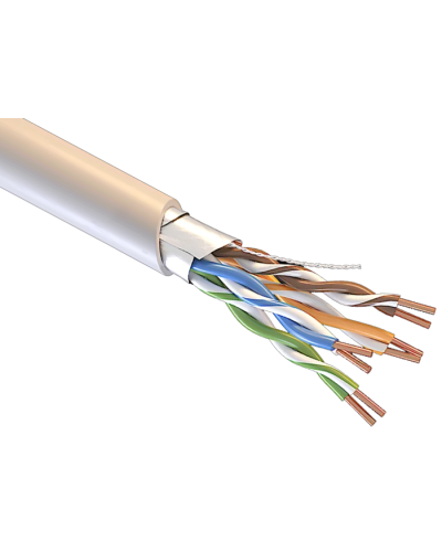 СегментЛАН F/UTP Cat5e PVCLSнг(А)-FRLSLTx 4х2х0,52. Кабель «витая пара» (LAN) для структурированных систем связи. Сегмент Энерго в Саратове