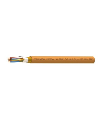КПСЭСнг(А)-FRHF 1х2х0,35 (Спецкабель). Кабель огнестойкий, с пониженным дымо- и газовыделением. Спецкабель в Саратове