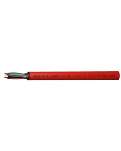 КПСВВнг(А)-LS 3х2х1,5 (Спецкабель). Кабель симметричный для систем сигнализации и управления, групповой прокладки, с пониженным дымо- и газовыделением. Спецкабель в Саратове