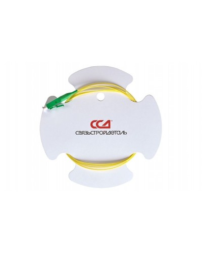 ШОС-SM/0.9 мм-LC/APC-p/t -1.0м (130201-03690). Пигтейл оптический. ССД (Связьстройдеталь) в Саратове
