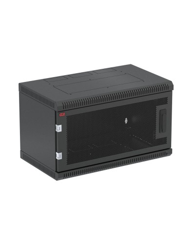 ШТ-НСр-6U-600-450-П-Ч (130411-01540). Шкаф телекоммуникационный 19 настенный 6U. ССД (Связьстройдеталь) в Саратове