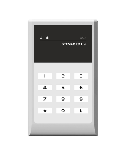 STEMAX KD Livi (серый). Беспроводная кнопочная кодовая панель. Стелс НПП в Саратове