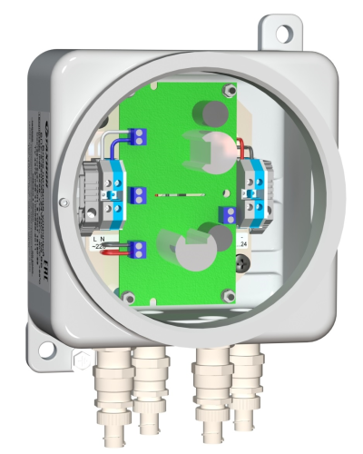 БПУ-2-220VAC-24VDC/2,0A ВБ. Блок питания уличный взрывозащищенный. Тахион в Саратове