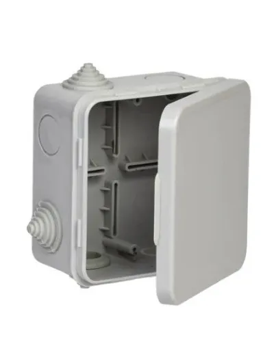 Коробка КМ 100х100х50 GENERICA (UKO31-100-100-050-K03-54G). Коробка распаячная для открытой проводки. GENERICA в Саратове