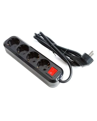 SP4B-318. Сетевой фильтр 4 розетки, 1,8м черный. 5bites в Саратове