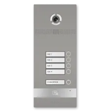 BI-04FB SILVER. Вызывная панель IP-домофона. BAS-IP