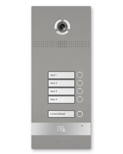 BI-04FB SILVER. Вызывная панель IP-домофона. BAS-IP в Саратове