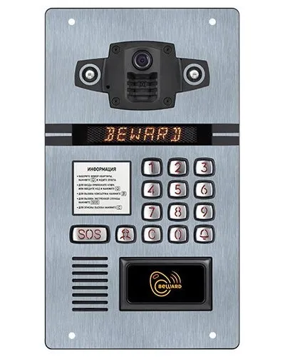 DKS15105. Вызывная панель подъездного IP-домофона. Beward в Саратове