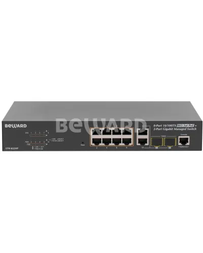 STW-822HP. Коммутатор 8-портовый. Beward в Саратове