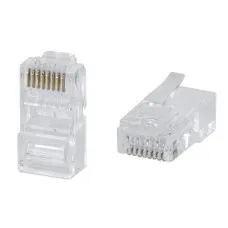 8P8C-C6(1.20)-FC (100 шт) (11081c). Разъем RJ-45. CABEUS