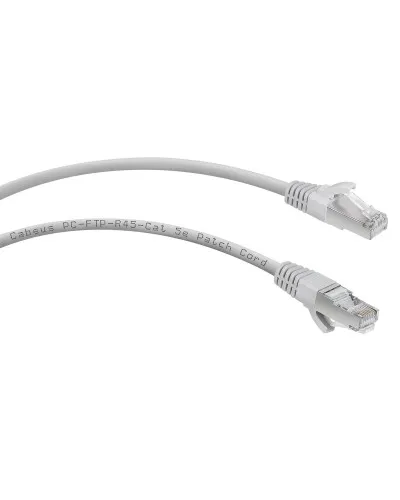 PC-FTP-RJ45-Cat.5e-1m (7262c), серый. Патч-корд медный. CABEUS в Саратове