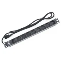 PDU-9P-2IEC (7287c). Блок розеток 19. CABEUS