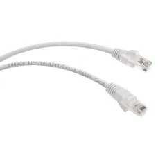 PC-UTP-RJ45-Cat.6-0.5m-WH (8669c), белый. Патч-корд медный. CABEUS