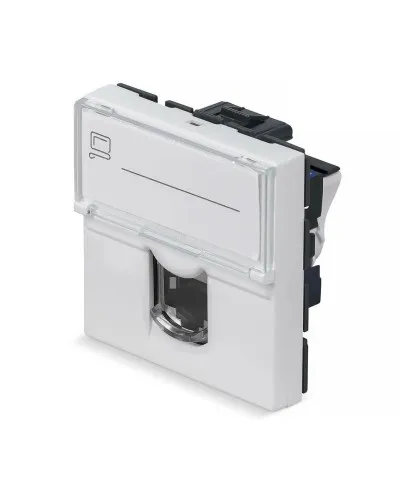 KJ-RJ45-Cat.6-180T-FP-L-45 (11842c): Вставка Keystone Jack RJ-45 в Саратове