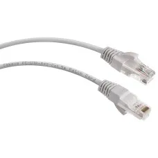 PC-UTP-RJ45-Cat.5e-20m (7701c), серый. Патч-корд медный. CABEUS