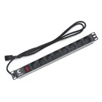 PDU-8P-2IEC (7070c). Блок розеток 19. CABEUS