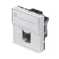 KJ-RJ45-Cat.6-SH-180T-FP-L-45 (11843c): Вставка Keystone Jack RJ-45