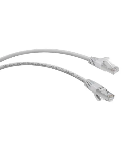 PC-SSTP-RJ45-Cat.6a-0.5m-LSZH (7900c), серый. Патч-корд медный. CABEUS в Саратове