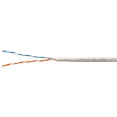 UTP-2P-Cat.5e-SOLID-GY-500 (11212c). Кабель «витая пара» (LAN) для структурированных систем связи. CABEUS