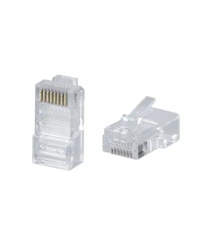 8P8C (100 шт) (7009c). Разъем RJ-45. CABEUS в Саратове