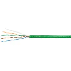UTP-4P-Cat.5e-SOLID-GN (7250c). Кабель «витая пара» (LAN) для структурированных систем связи. CABEUS