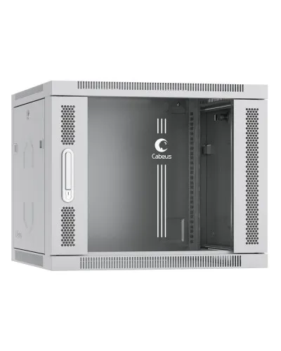 SH-05F-9U60/45 (7059c). Шкаф телекоммуникационный 19 настенный 9U. CABEUS в Саратове