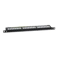 PLHD-24-Cat.5e-Dual-90-0,5U (9666c): Патч-панель 19"