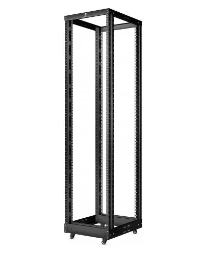 RA-47U-1000-BK (10162c). Открытая стойка 19, 47U, двухрамная, усиленная, цвет черный. CABEUS в Саратове
