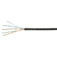 UTP-4P-Cat.5e-SOLID-BK-100 (7252c-5). Кабель «витая пара» (LAN) для структурированных систем связи. CABEUS