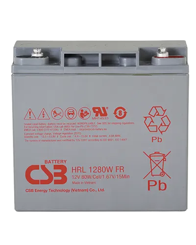 CSB HRL 1280W FR. Аккумулятор герметичный свинцово-кислотный. CSB в Саратове