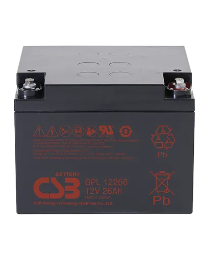 CSB GPL 12260. Аккумулятор герметичный свинцово-кислотный. CSB в Саратове