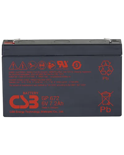 CSB GP 672. Аккумулятор герметичный свинцово-кислотный. CSB в Саратове