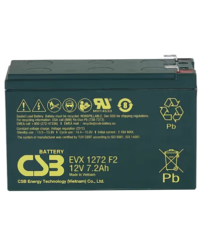 CSB EVX 1272. Аккумулятор герметичный свинцово-кислотный. CSB в Саратове
