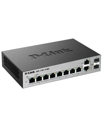 DGS-1100-10/ME/A2A. Настраиваемый коммутатор. D-Link в Саратове