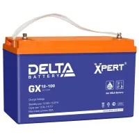Delta GX 12-100. Аккумулятор герметичный свинцово-кислотный. Delta
