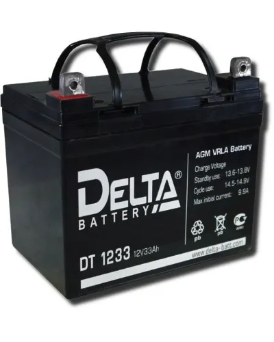 Delta DT 1233. Аккумулятор герметичный свинцово-кислотный. Delta в Саратове
