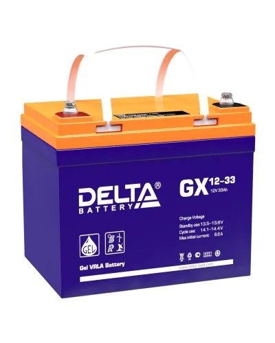 Delta GX 12-33. Аккумулятор герметичный свинцово-кислотный. Delta в Саратове