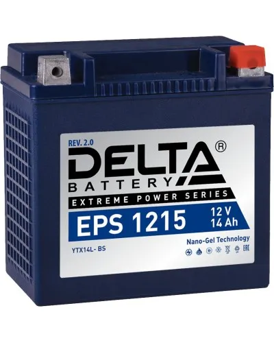 Delta EPS 1215. Аккумулятор герметичный свинцово-кислотный стартерный. Delta в Саратове
