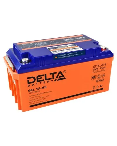 Delta GEL 12-65. Аккумулятор герметичный свинцово-кислотный. Delta в Саратове