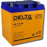 Delta HR 12-26. Аккумулятор герметичный свинцово-кислотный. Delta